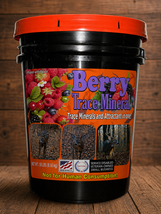 Wild Berry Flavor Infused Trace Minerals Bucket  40 LB (18.1kg)