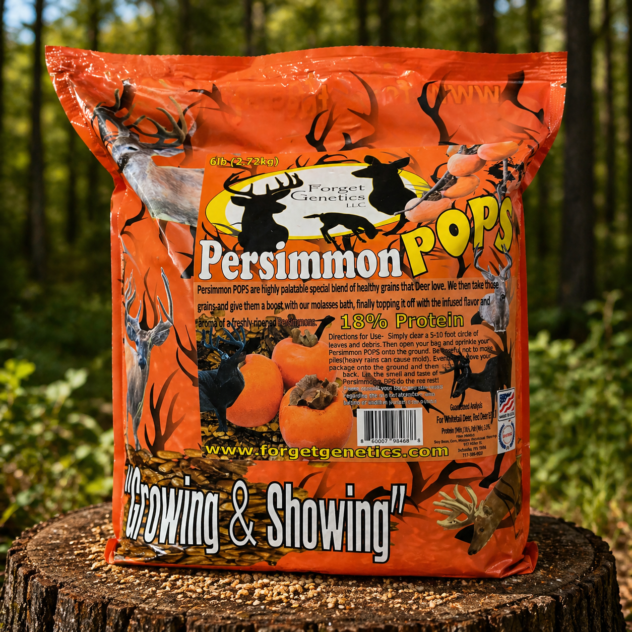 Persimmon POPs 6lb (2.72kg) Free Shipping!!