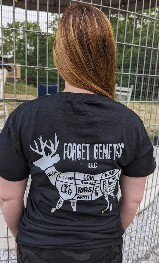 Black Forget Genetics T-Shirt