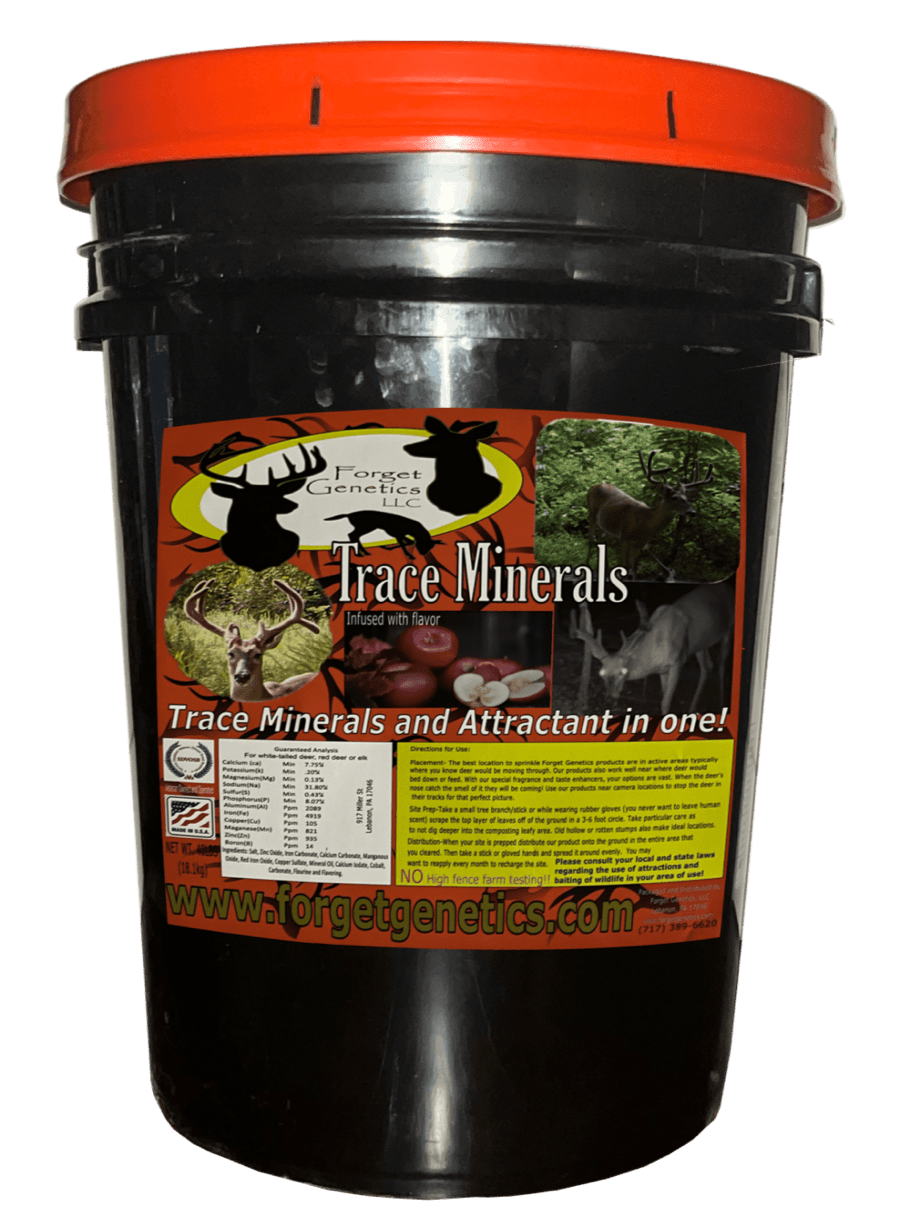 Apple Infused Trace Minerals Bucket 40LB (18.1kg)